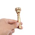 thumbnail image 3 of Labymos Embouchure Trompette Accessoires pour Instruments de Musique Plaqué Or 5C, 3 of 8