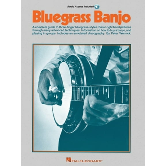 Pre-Owned Bluegrass Banjo Book/Online Audio (Paperback) 0825601487 9780825601484