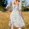 thumbnail image 3 of Womens Casual Dresses Katrinajjv_53538_paper_texture_two_pages_vintage_watercolour__7dbabf70-fd29-46d6-b864-41083fb5c760_2 Short Sleeve Dress Summer Dresses for Women 2025, 3 of 7