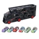thumbnail image 4 of Camión de juguete Hugo Transportador de coches y camiones negro, 4 of 9