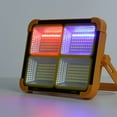 thumbnail image 3 of Sportact Camping Essentials,Portable Rechargeable Solar Flood Light Outdoor LED Spotlight Construction Lamp,Outdoor Sports, 3 of 12