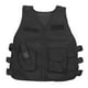 thumbnail image 1 of Chaleco de tiro para niños, chaleco militar de entrenamiento de guardia de seguridad transpirable, chaleco protector de entrenamiento ajustable para niños al aire libre, negro L YUNYI BRAND  Deportes, 1 of 8