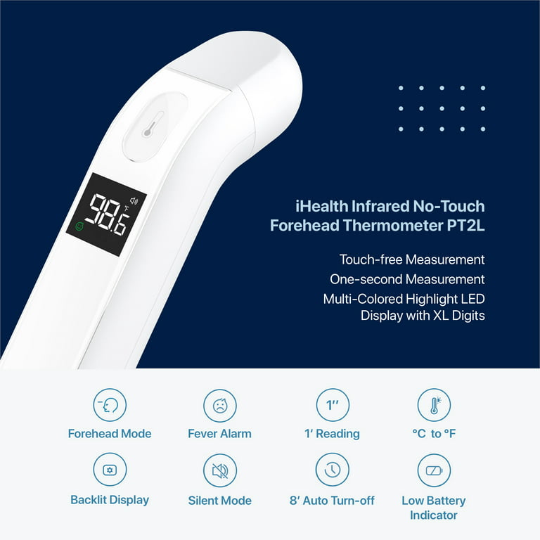 iHealth Non Contact Thermometer PT2L – iHealth Labs Inc
