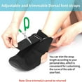 thumbnail image 3 of HLONK Plantar Fasciitis Night Sock - Soft Stretching Boot Splint for Sleeping  Achilles Tendonitis Foot Support Brace & Heel Pain Relief Compression Sleeve (Small), 3 of 7