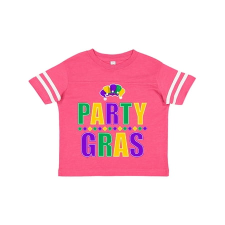 

Inktastic Party Gras Mardi Gras Gift Toddler Boy or Toddler Girl T-Shirt