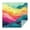 Colorful Tie Dye, variant on Rainbow Tie Dye Ink Pattern Square Tablecloth,Waterproof Square Table Cover,Wipeable Spillproof Washable Table Cover for Home Kitchen Party Decor 42"X42"(107x107cm)