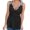 Black, variant on Aayomet Tank Tops for Women Summer Top For Women Lace Deep V Neck Chiffon Cami Tank Top Spaghetti Black Sleep