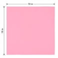 thumbnail image 6 of Unique Bargains 12Pcs Polyester Washable Cloth Napkins Light Pink 19x19inch, 6 of 6