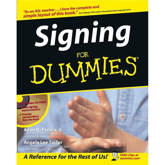 Pre-Owned Signing for Dummies (Paperback) 0764554360 9780764554360
