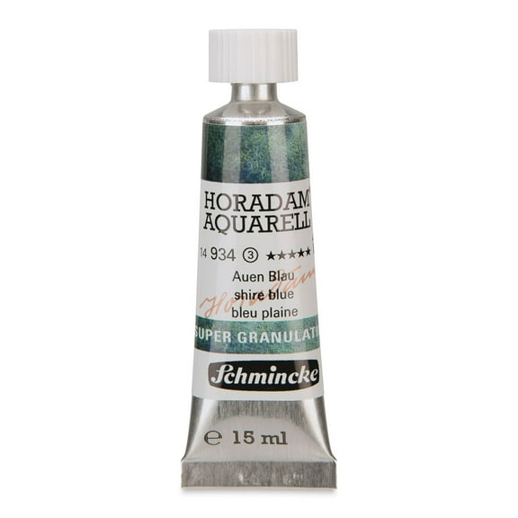 Schmincke Horadam Aquarell Artist Watercolor - Shire Blue, Supergranulation, 15 ml, Tube