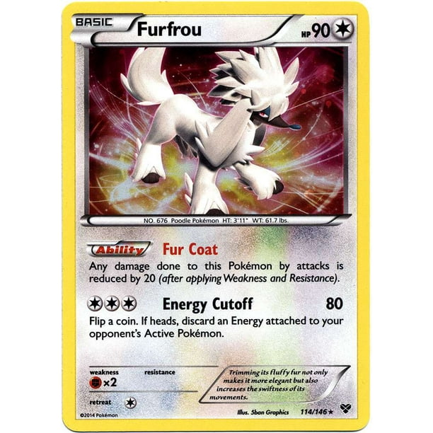 Pokemon X Y Promo Single Card Rare Holo Furfrou 114 Walmart Com Pokemon X Y Promo Single Card Rare Holo Furfrou 114 Walmart Com