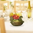 thumbnail image 3 of Chicken Kitchen Decor Candy Dish With Lid Hen On Nest, Glass Vintage Rooster Candy Jar, Rural Farmhouse Style Candy Bowl for Home Kitchen Decor & Gift Giving, 3 of 6