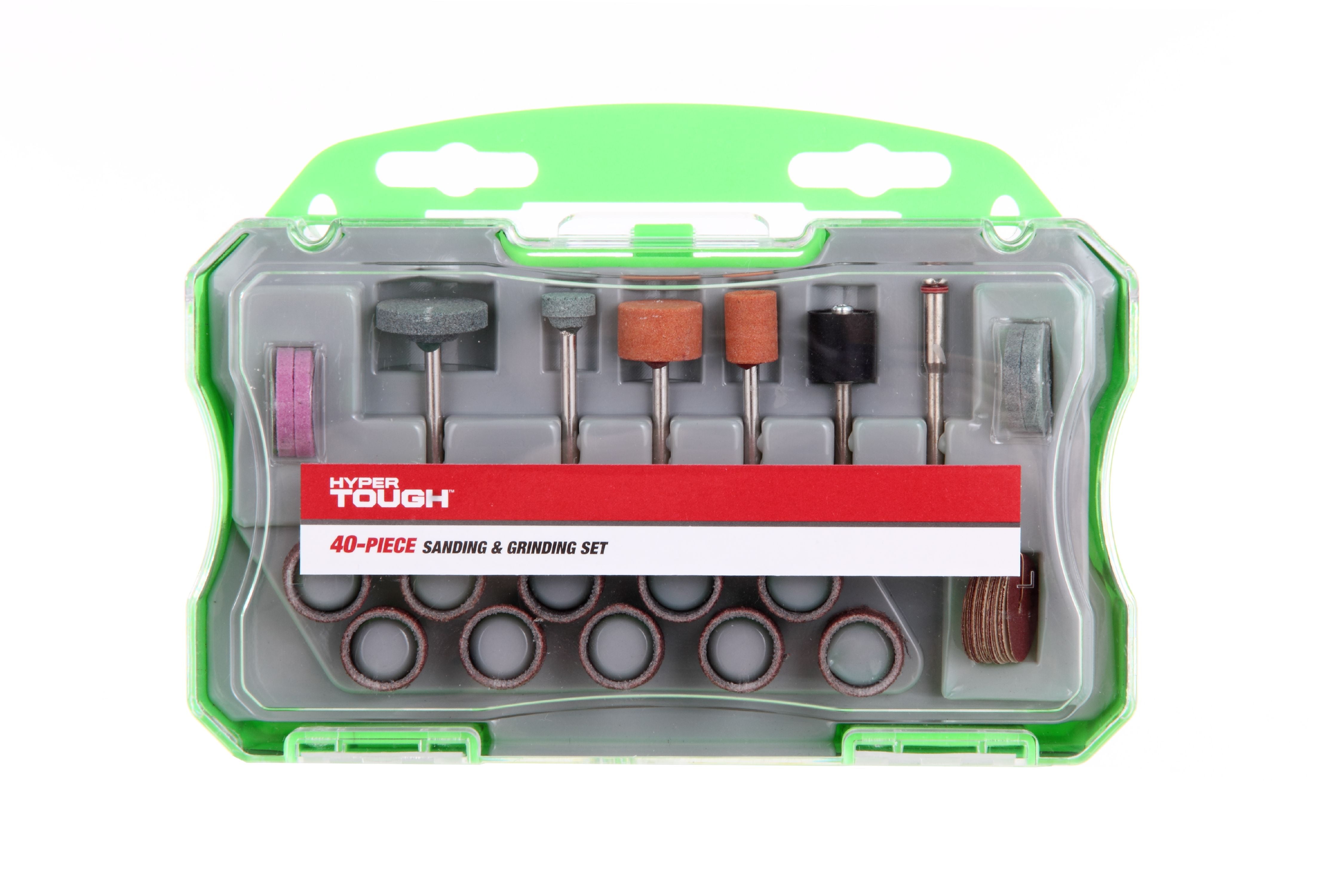 Hyper Tough AU50023A 40Piece Sanding / Grinding Rotary Tool Accessory