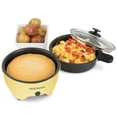 Nostalgia MSK5YW MyMini Personal Electric Skillet & Rapid Noodle Maker