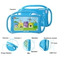 thumbnail image 4 of Tablette pour Enfants Tablette 7 Pouces pour Enfants Tablette Android pour Tout-Petits Tablette 32 Go pour Tout-Petits Application Préinstallée et Contrôle Parental Tablette d'Apprentissage pour Enfants Étui Antichoc avec Poignée, Netflix YouTube, 4 of 7