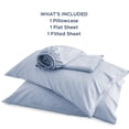 thumbnail image 5 of Juego de sábanas Bedsure Twin XL para dormitorio, ropa de cama refrescante, rayón y bambú, 5 of 5