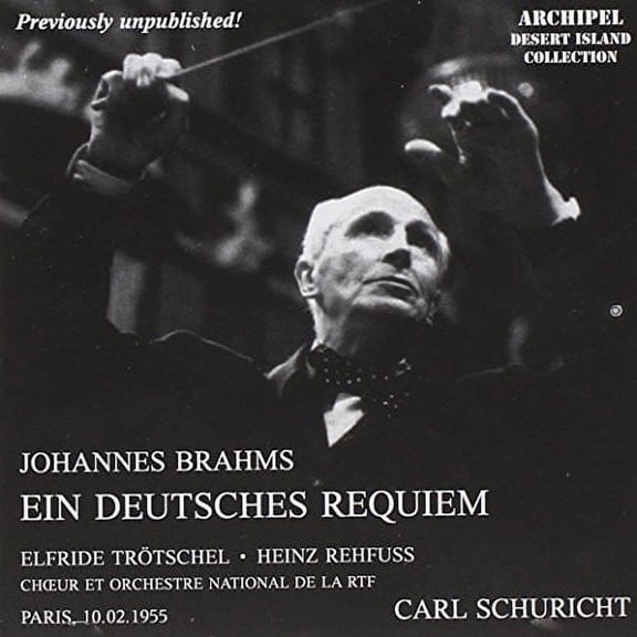Brahms / Schuricht - Ein Deutsches Requiem - Music & Performance - CD