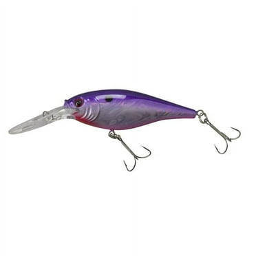 Berkley Flicker Shad Fishing Lure, Slick Purple Candy, 3/16 oz