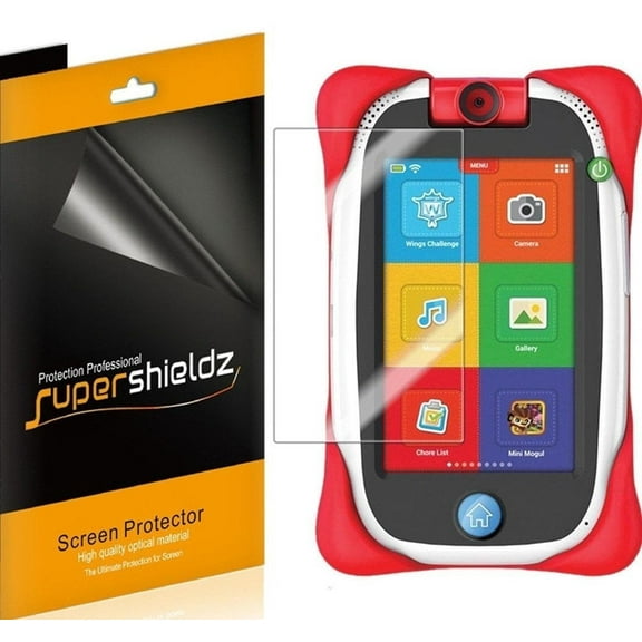 [3-Pack] Supershieldz for Nabi Jr. 5" Tablet Screen Protector, Anti-Bubble High Definition (HD) Clear Shield