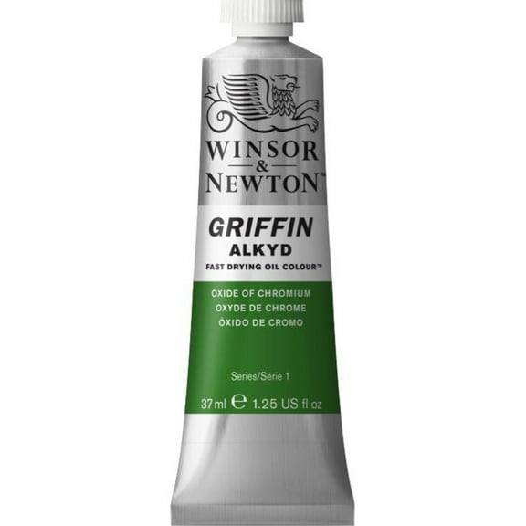 Winsor & Newton Griffin Alkyd Color, 37ml, Oxide of Chromium
