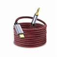 thumbnail image 1 of wonima02 Tiierzon USB C to 3.5mm Audio Aux Cable 10Ft, Type C Adapter to 3.5mm Headphone Stereo Cord Car for Samsung Galaxy S21 S20 Ultra,Note 20 10+,Google Pixel 5 4 3 2XL,iPad Pro and More (10Ft), 1 of 1