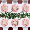 thumbnail image 7 of Ryvnso Loving Heart Round Plate Mats Dining Table Placemat Set of 4 for Holiday Decoration, 7 of 7