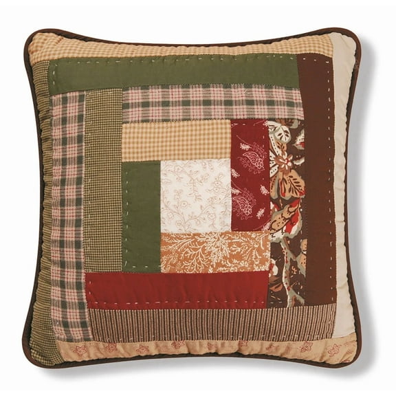 14" X 14" Forrest Quilted Pillow