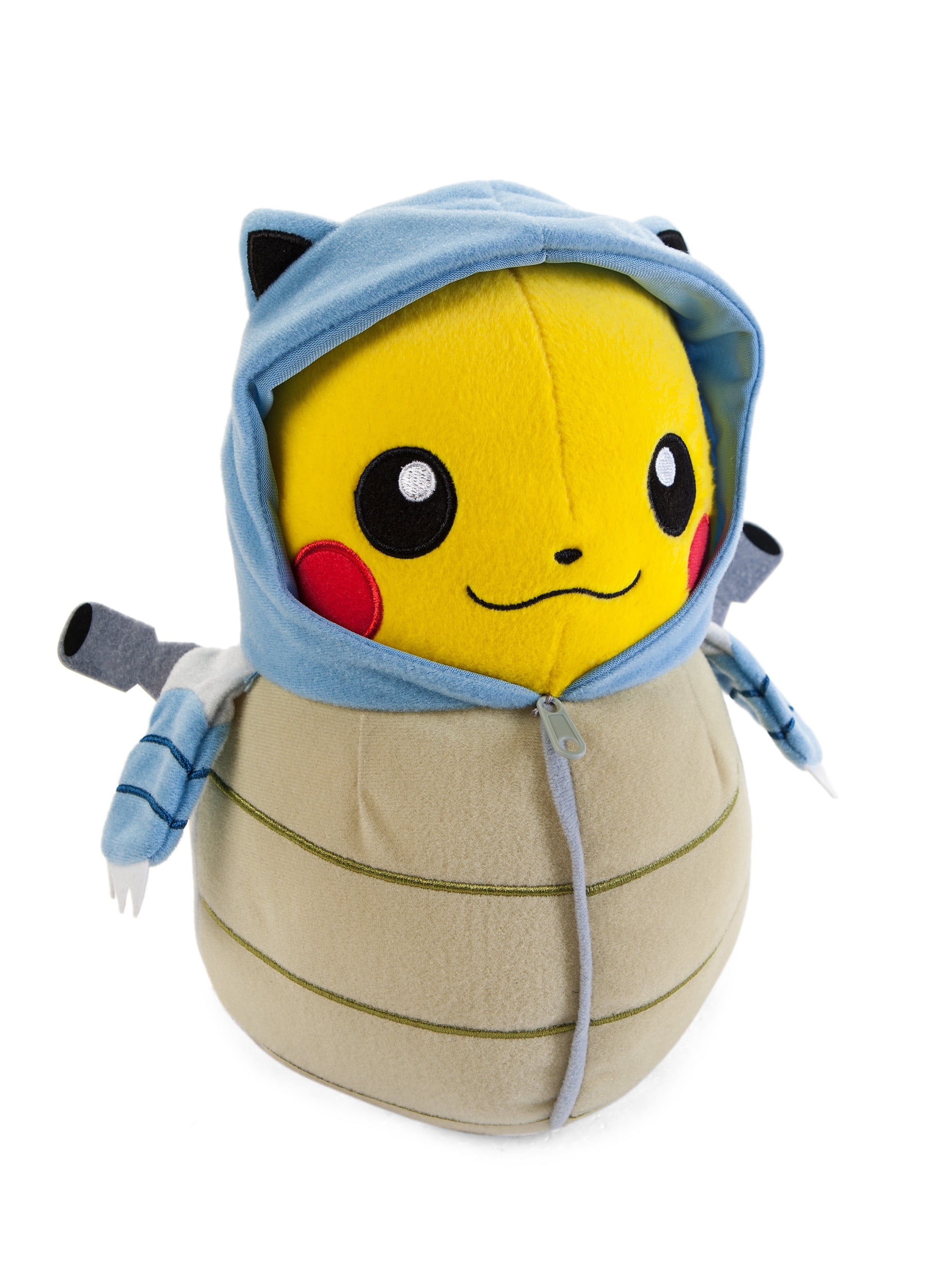 Pokemon Pikachu in Blastoise Sleeping Bag 10 inch Nebukuro Collection Plush Toy