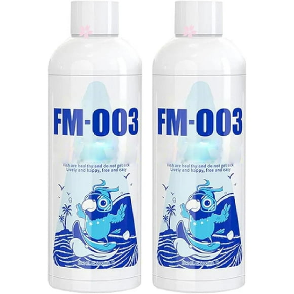 Fish Tank Water Purifier Algae, FM-001/FM-002/FM-003/FM-004 Fish Tank Water Purifier 500ml (003-2pcs)