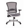 thumbnail image 1 of Office Star Executive Breathable Mesh Back Chair with Flip Arms'), 1 of 8