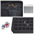 thumbnail image 3 of Estuche de almacenamiento de pintura modelo ALKOO con capacidad para 60 botellas con 9 pinceles, 3 of 7