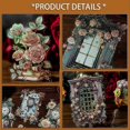 thumbnail image 5 of 80 PCS Vintage Sticker Pack -Gorgeous Flowers Roses Stickers Clocks, 5 of 5