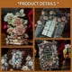thumbnail image 5 of 80 PCS Vintage Sticker Pack -Gorgeous Flowers Roses Stickers Clocks, 5 of 5