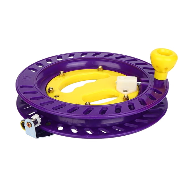 Lot de 2 cordes volantes de 100 m avec poignée ergonomique, corde de rechange de qualité supérieure pour cerfs-volants d'extérieur (comprend 2 enrouleurs