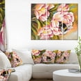 thumbnail image 1 of Design Art Bee Sitting on Flower Canvas Print, 1 of 3