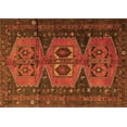 thumbnail image 1 of Ahgly Company Indoor Rectangle Persian Orange Traditional Area Rugs, 4' x 6', 1 of 1