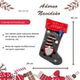 thumbnail image 2 of Bota de Dulces NaviColors Figura de gnomo Tela Gris 45cm alto x 10cm ancho x 428cm largo, 2 of 3
