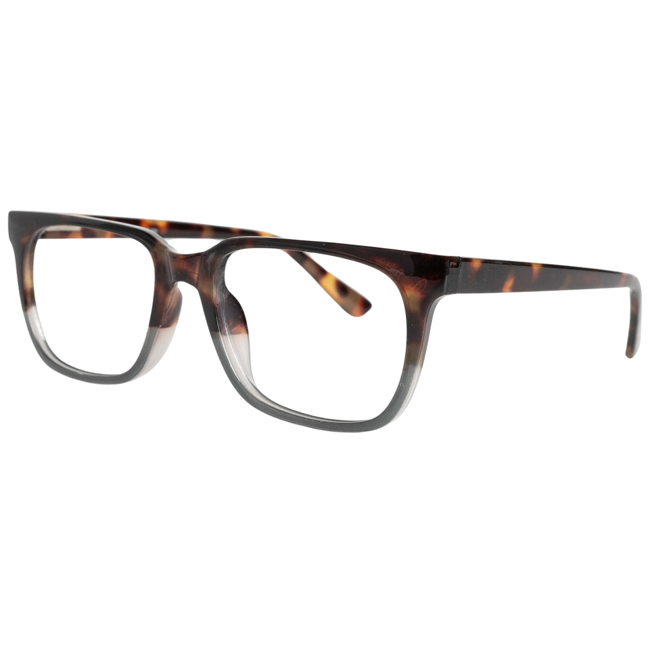 Jonas Paul Eyewear Blue Light Glasses, Tortoise / Blue Fade, Magnifying Acrylic Lens, Unisex