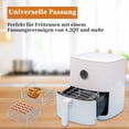 thumbnail image 5 of Unique Bargains Air Fryer Double Layer Rack 7" Square Rack with 4 Skewers, 5 of 6