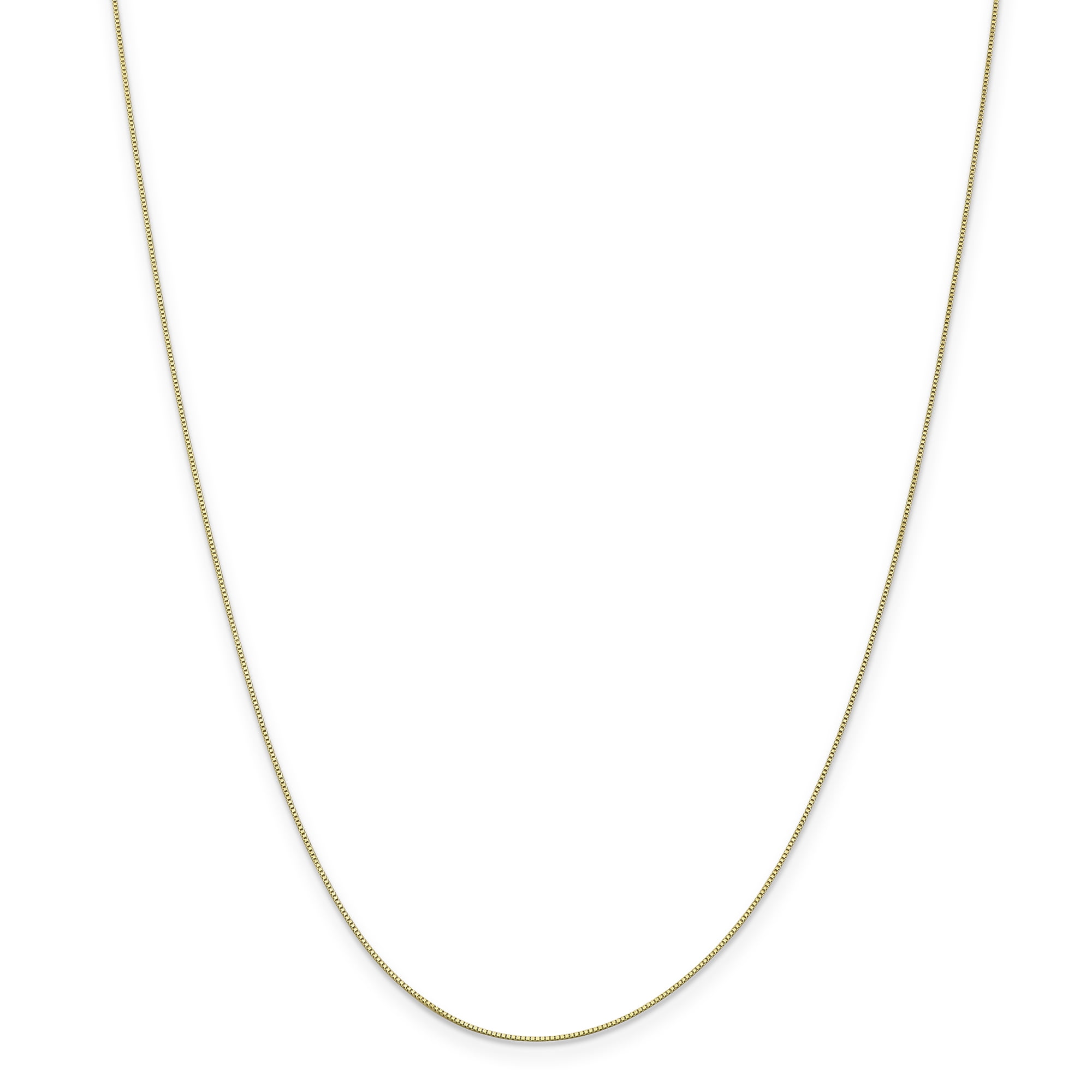 10K Yellow Gold Box Chain 