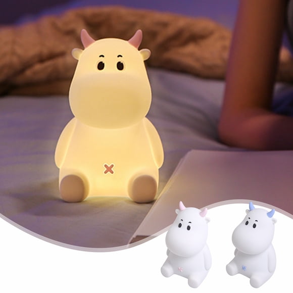 Iumwxz Desk Lamp Dumb Cow Patting Night Light Mom Wakes Up To Breastfeed Night Light Children'S Bedhead Led Sleep Light Table Lamp Bedroom Decor Pink Silica Gel Deals On Outdoor Living