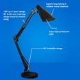 thumbnail image 2 of Amdohai DC 5 V 8 W 32 LEDs Desk Light Table Lamp, 2 of 9