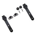 thumbnail image 4 of 1 Set Practical Barn Door Limiting Stopper Sliding Door Floor Guide (Black), 4 of 7