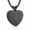 Black, variant on Heart & Feet Urn Necklace for Ashes Ashes Keepsake Urn Pendant Necklace Cremation Urns Memorial Jewelry Stainless Steel Mini Urns Jewelry