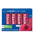 thumbnail image 1 of Bálsamo Labial NIVEA Cherry Tintado para Labios Hermosos y Suaves Pack 4 Pieza, 1 of 16