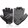 thumbnail image 1 of Gants Demi-Doigt Antidérapants avec Support de Poignet Rembourré Entraînement Physique Courts Ouverts, 1 of 2