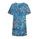 thumbnail image 5 of Mujer suelta casual manga corta cuello redondo estampado casual blusa camiseta túnica tops Fridja  ghk4504, 5 of 6