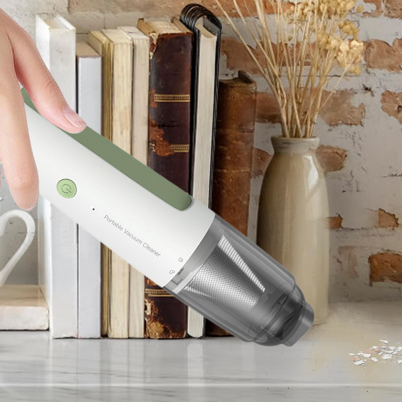 Baoblaze Car Vacuum Cleaner Cordless Handheld Vacuum for Home Car Detailing Hair White