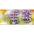 thumbnail image 2 of Beautiful Blue Lupin Flowers - Large Flower Canvas Art Print, 2 of 3