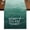 Green, variant on Mist Ocean Burlap Cotton Table Runner 14x72 Inches Long, Coastal Indigo Gray Ombre Sea Waves Minimalist Farmhouse Table Runners, Outdoor Dining Tablecloths Decor for Baby Shower/Party/Wedding